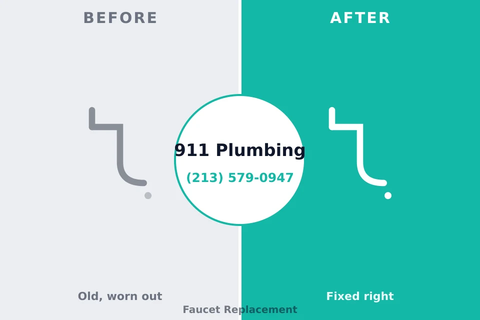 Before and after: plumbing repair Cordes Lakes, AZ
